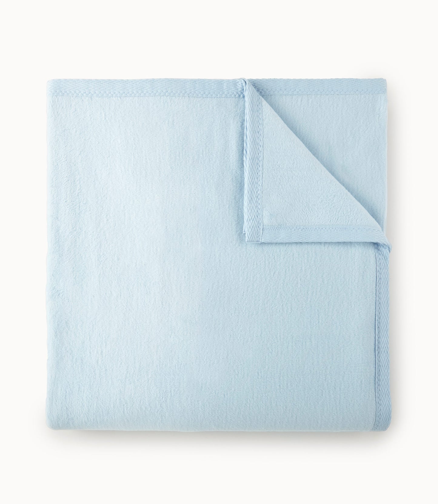 All Seasons Cotton Baby Blanket Light Blue