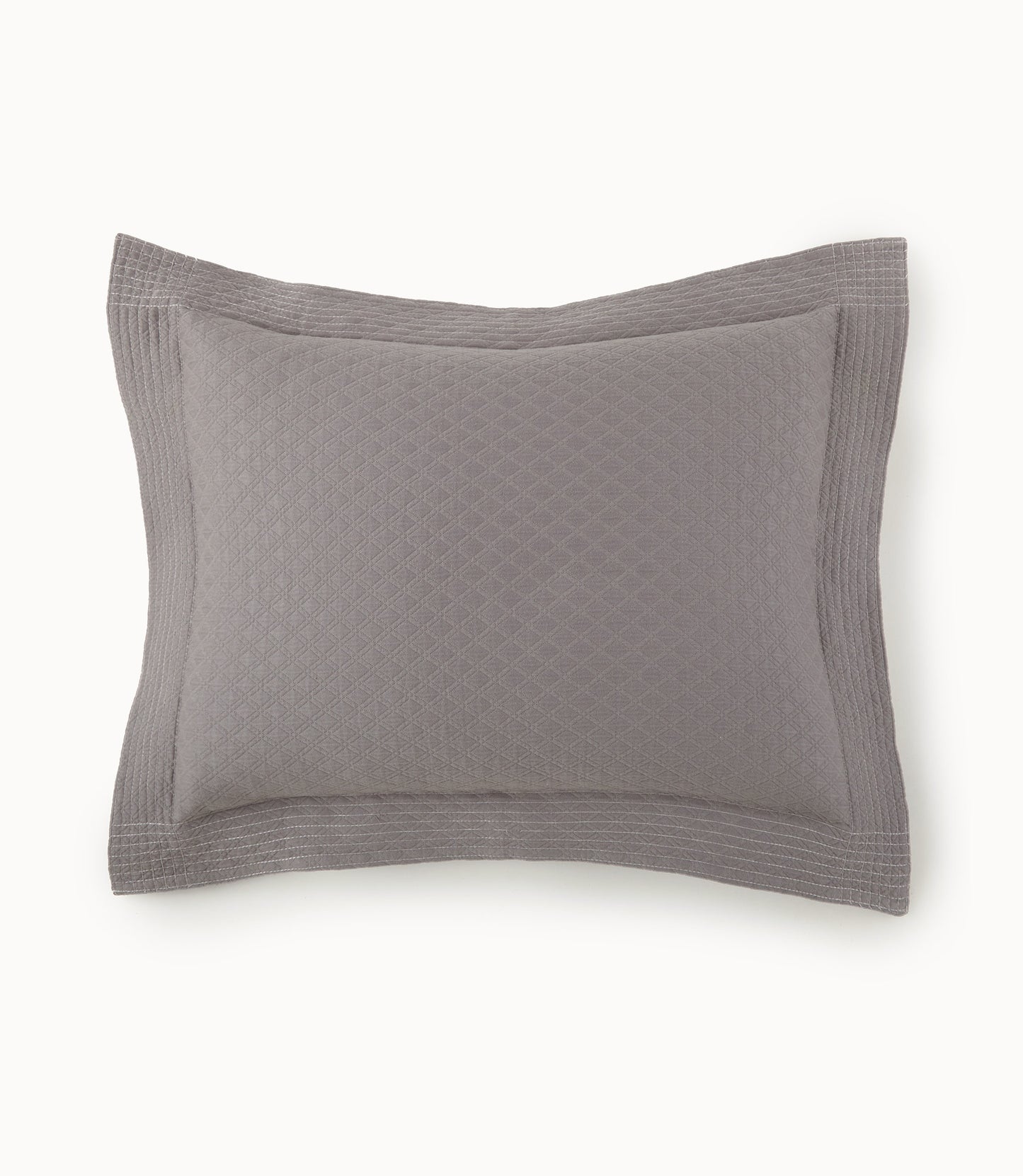 Alyssa Dark Gray Sham