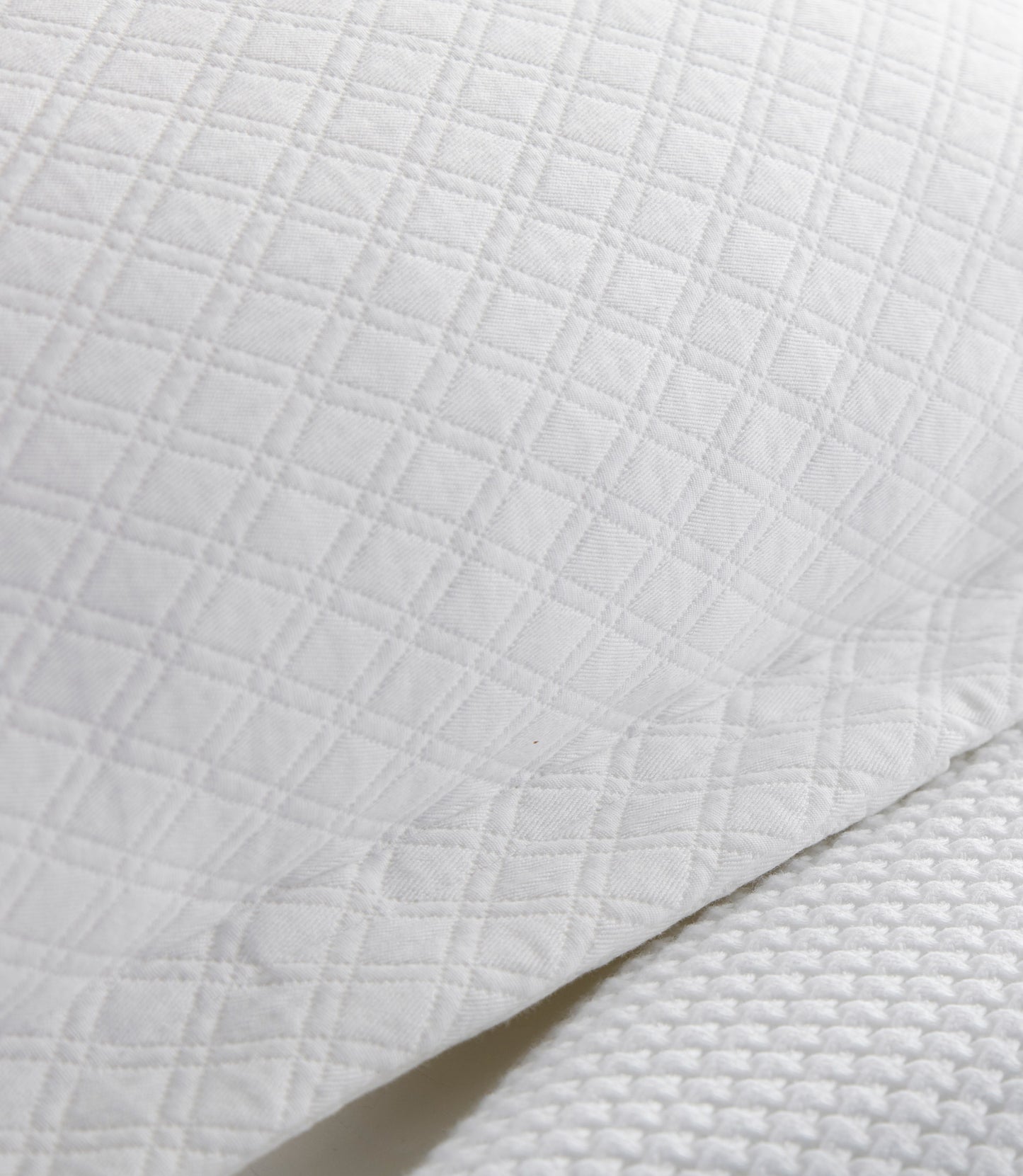 Alyssa Coverlet Sham White Detail