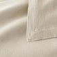 Angie Stonewashed Matelasse Sham corner detail Dune