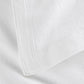 Angie Stonewashed Matelasse sham corner detail White