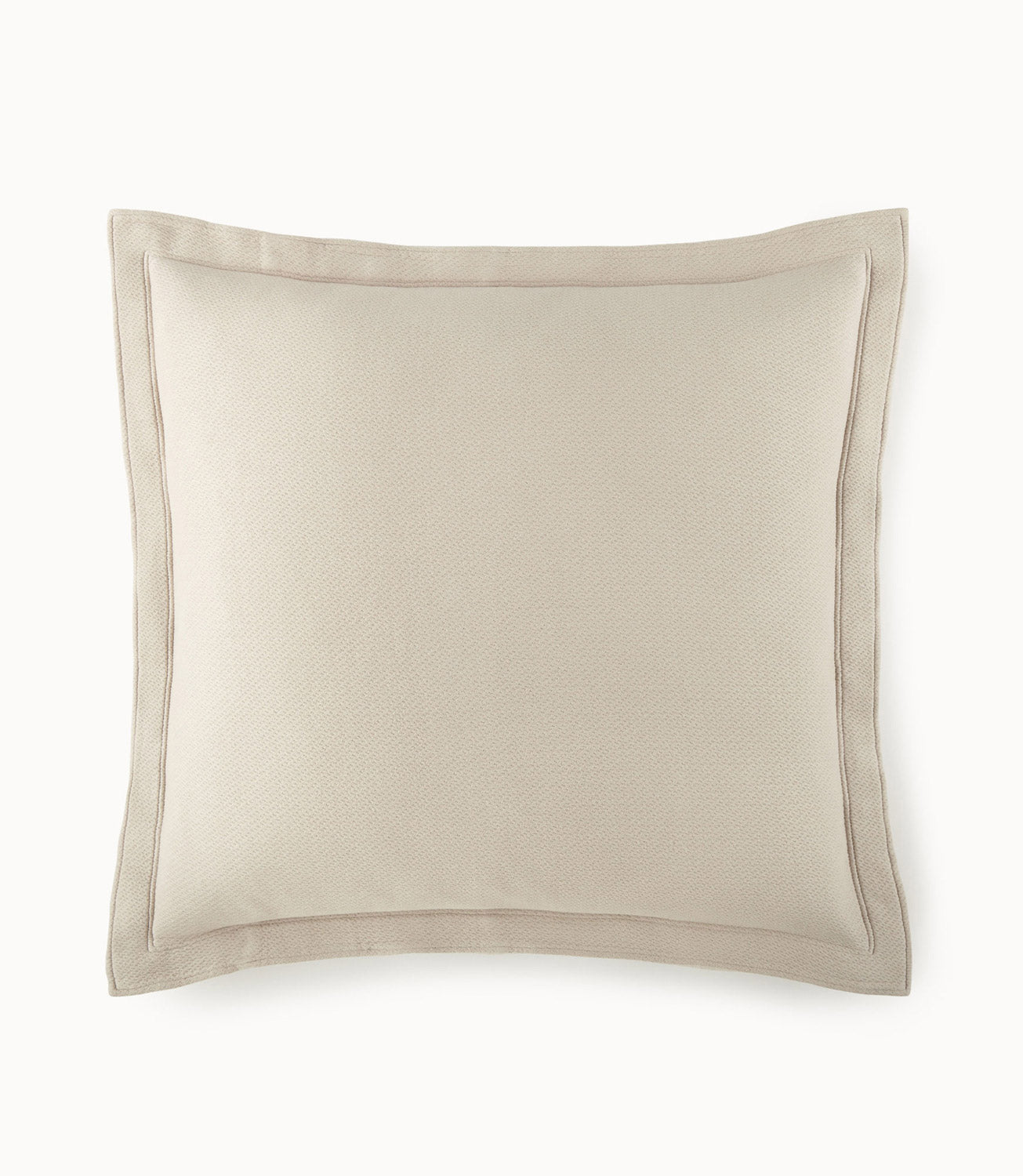 Angie Stonewashed Matelasse Euro Sham Dune