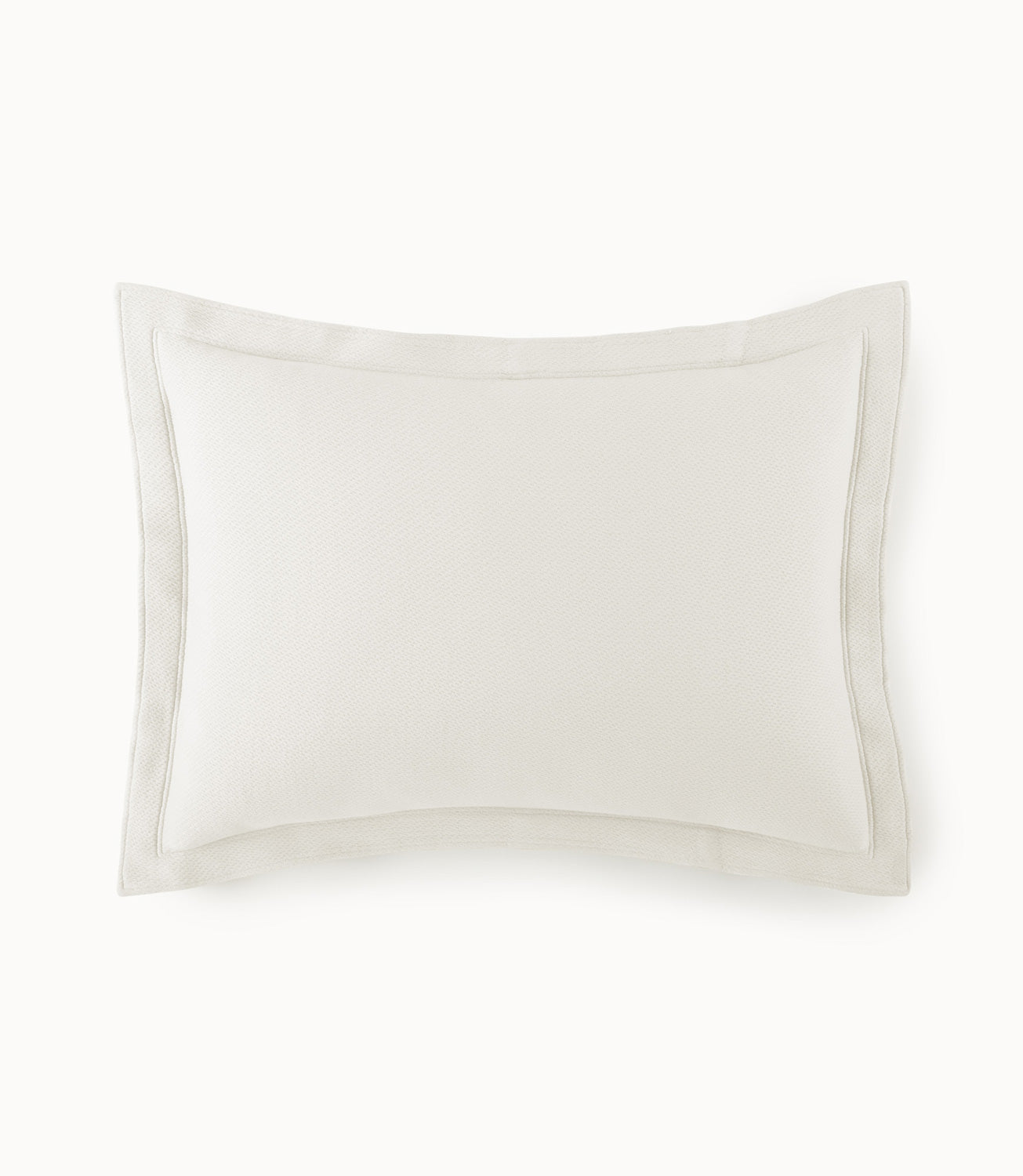 Angie Stonewashed Matelasse Sham Pearl