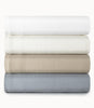 Angie Matelasse Coverlet folded stack in various colors White Pearl Dune Smokey Blue