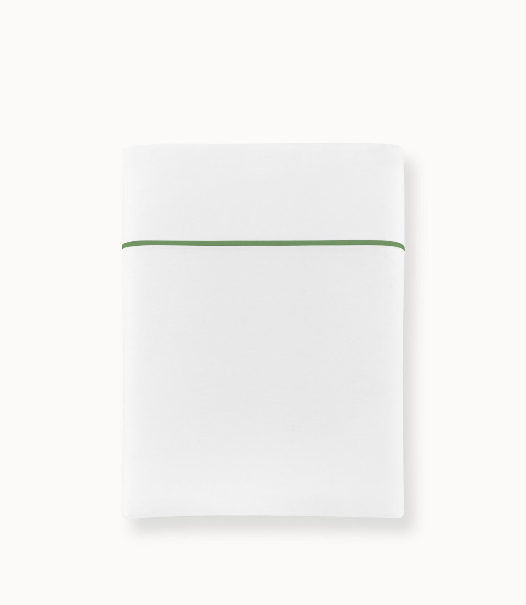 Boutique Percale Flat Sheet Green