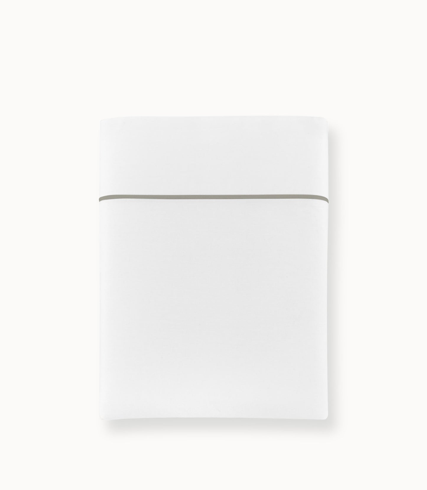 Boutique Percale Flat Sheet Platinum