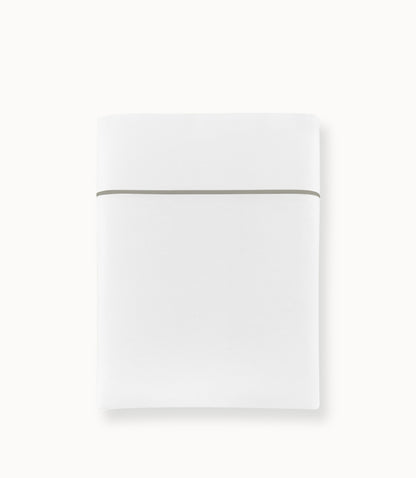 Boutique Percale Flat Sheet Platinum
