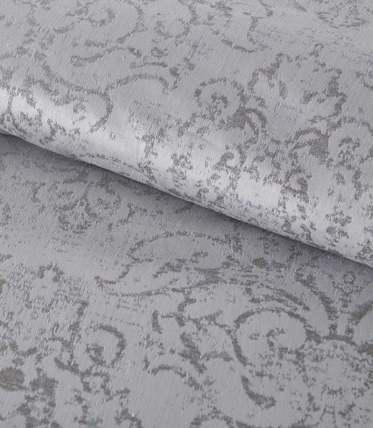 detail shot of bella duvet in Pewter