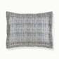 Biagio Jacquard Sham Blue