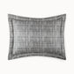 Biagio Jacquard Sham Charcoal