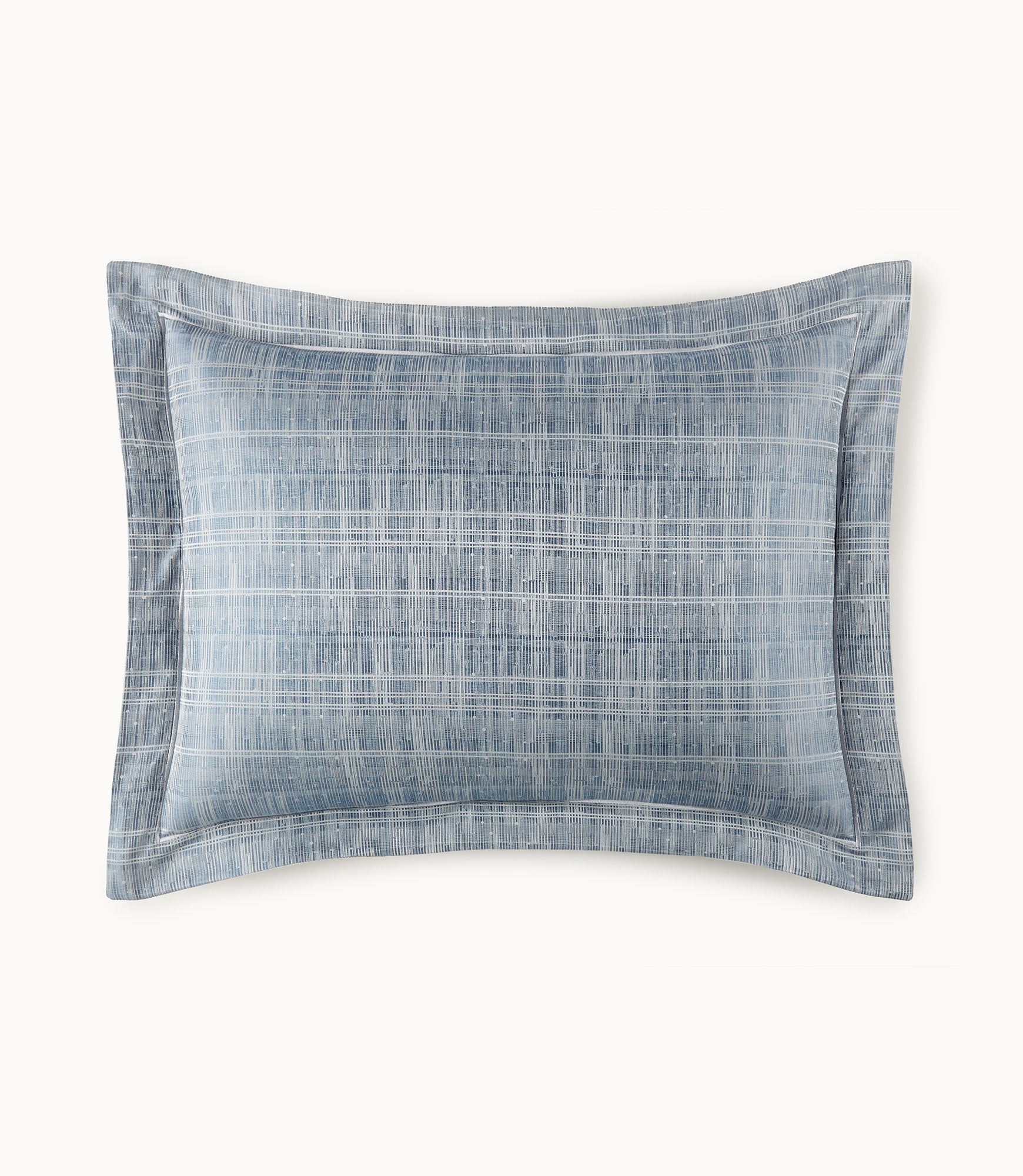 Biagio Jacquard Sham Azure