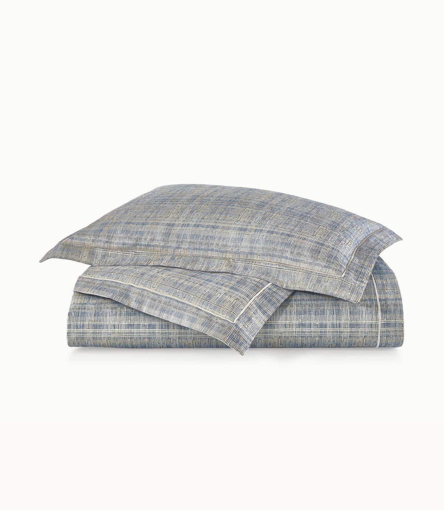 Biagio Jacquard Duvet Cover Blue