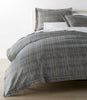 Biagio Duvet Cover on a Bed, Blue
