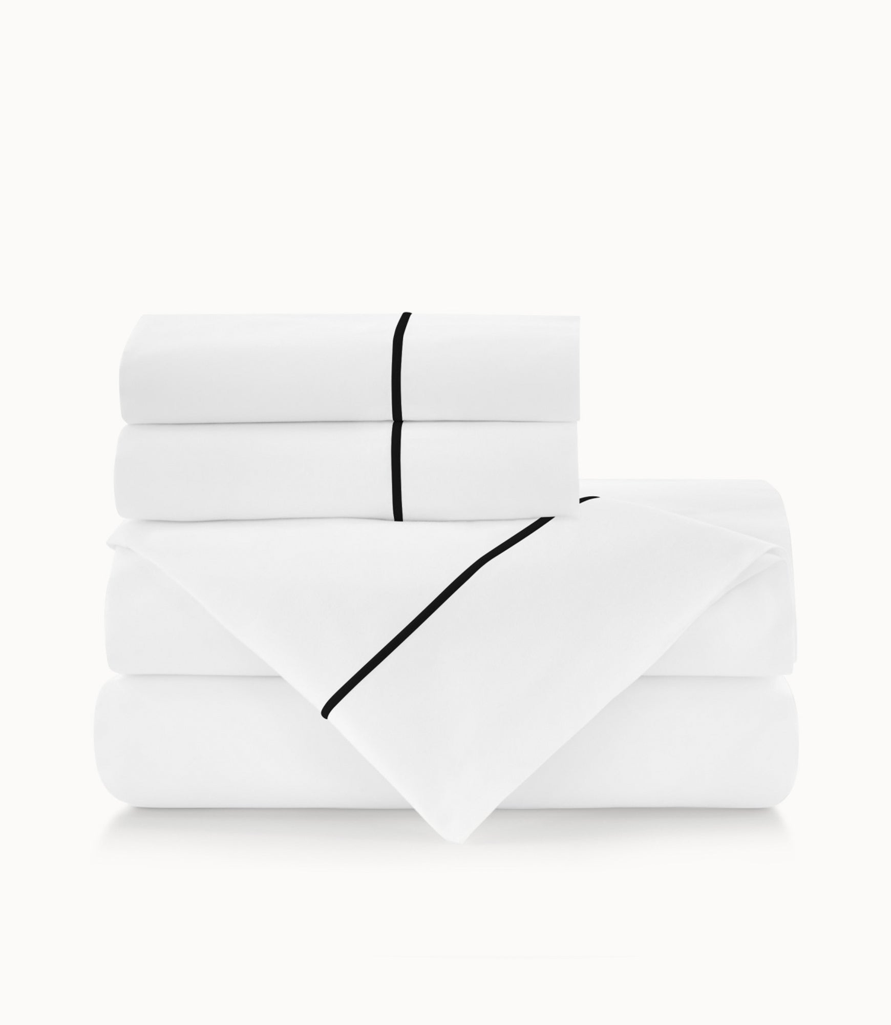 Boutique Percale Sheet Set Black