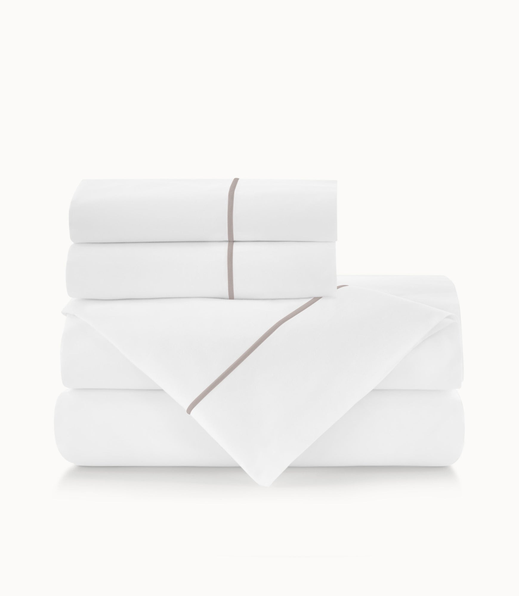 Boutique Percale Sheet Set Driftwood