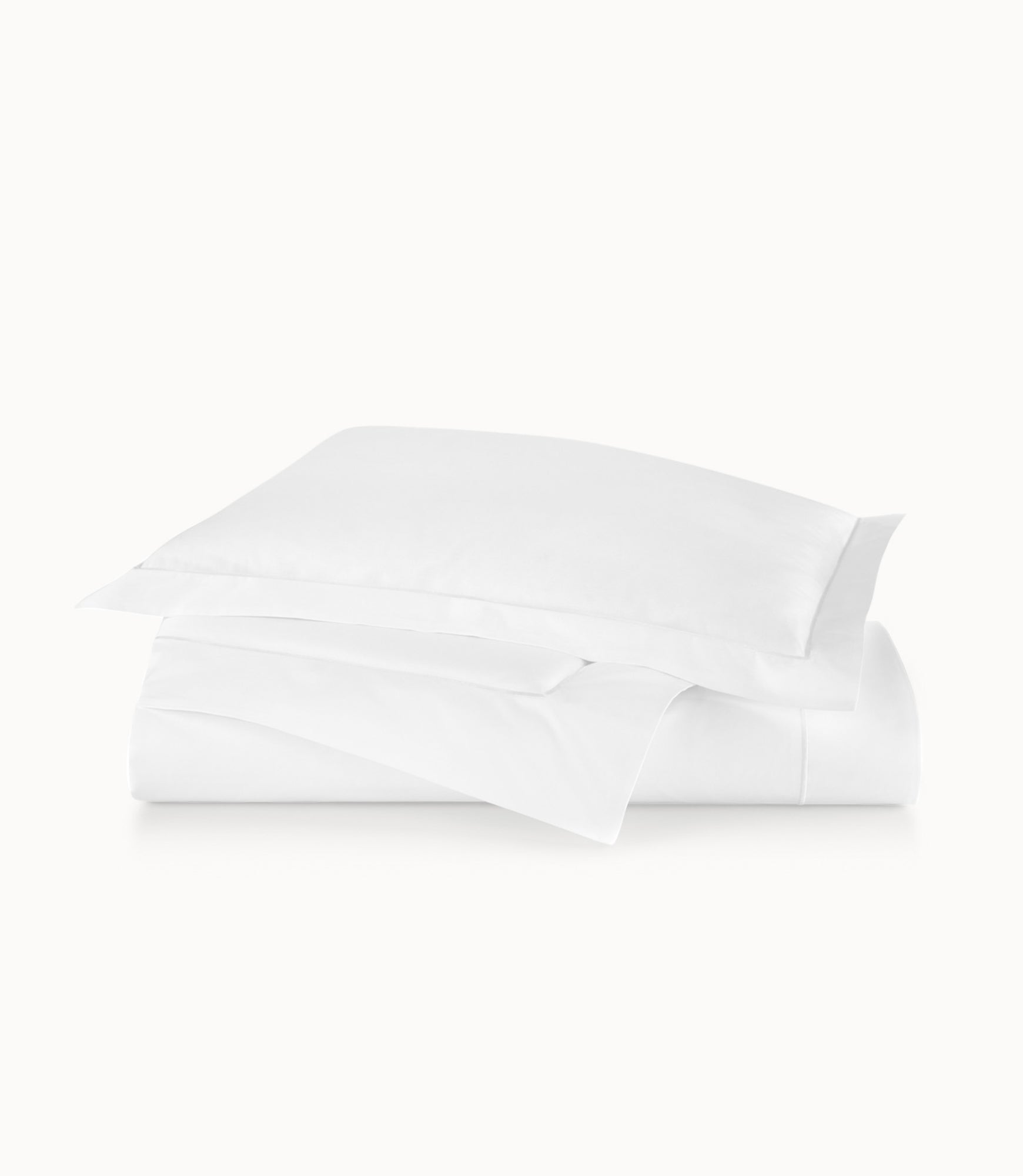 Boutique Percale Duvet Cover White