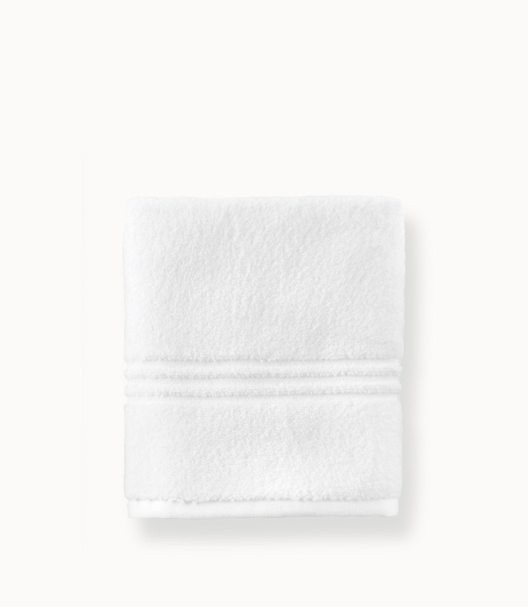 Peacock Alley Chelsea Hand Towel - White