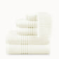 Chelsea Plush Towel Set  Stack Ivory