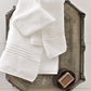 Chelsea Plush Towels White Lifestyle