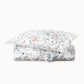 Chloe Percale Duvet Cover Fog