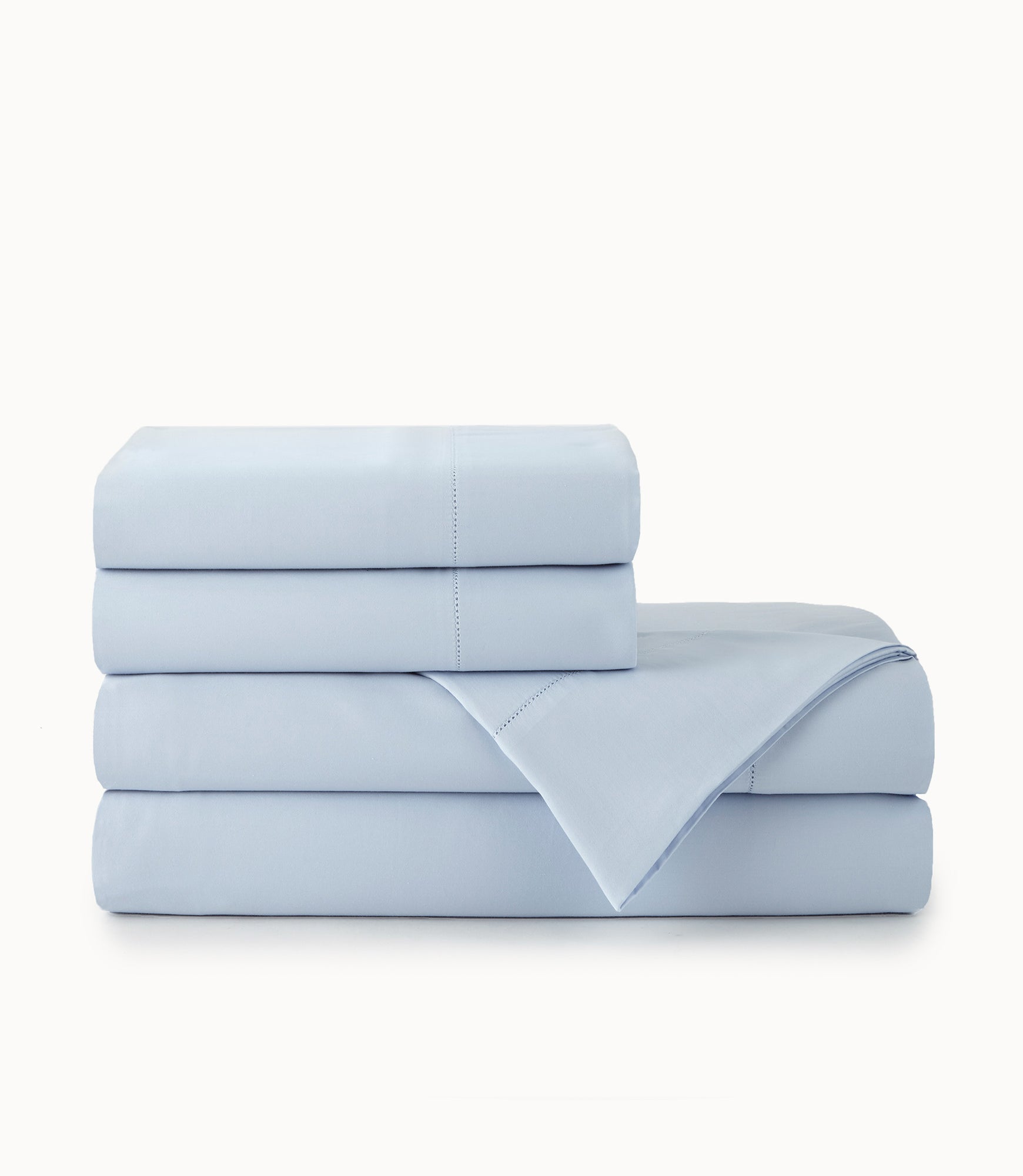 Clara Sateen Sheet Set Blue