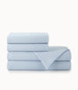 Clara Sateen Sheet Set Blue