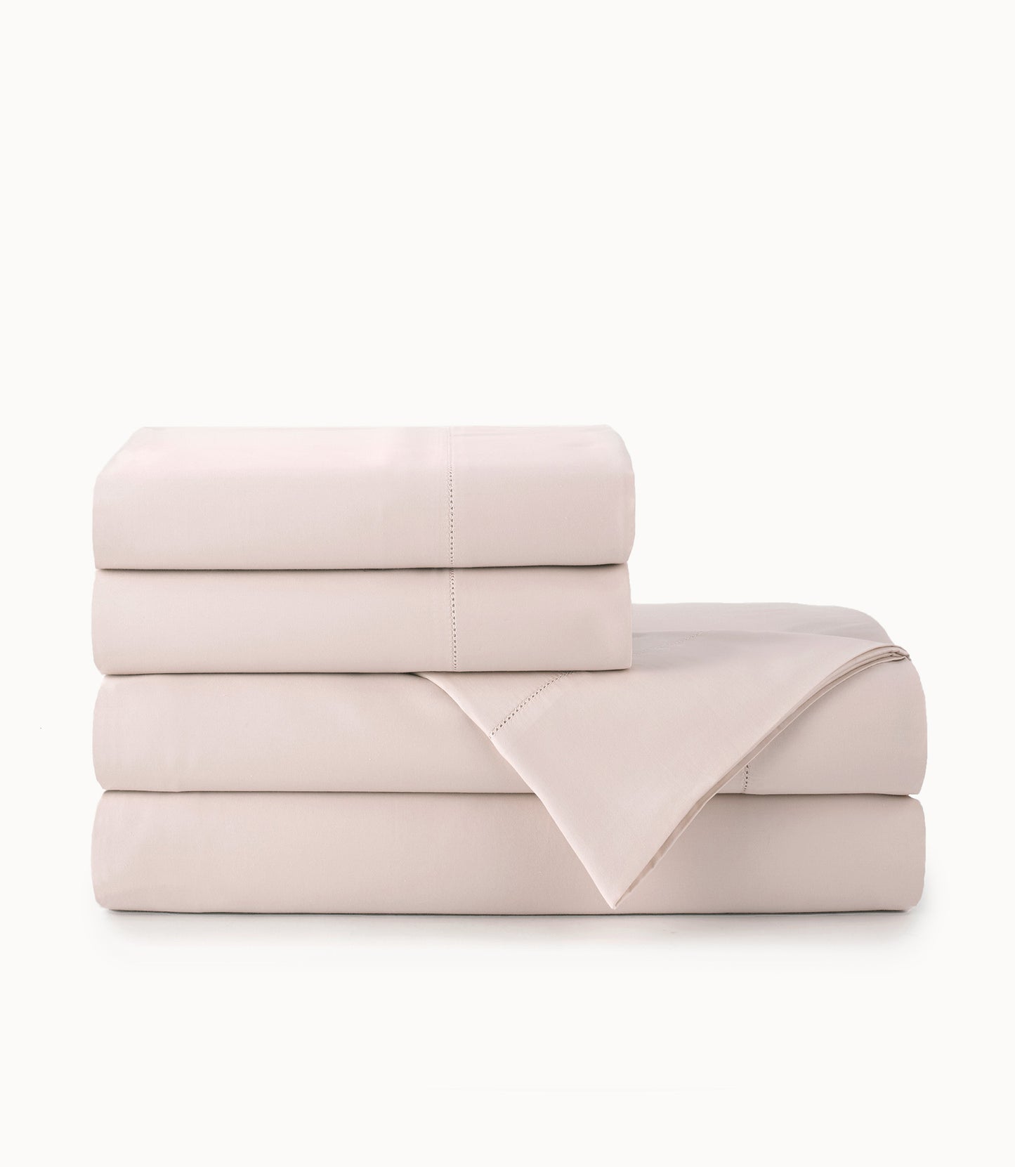 Clara Sateen Sheet Set Blush