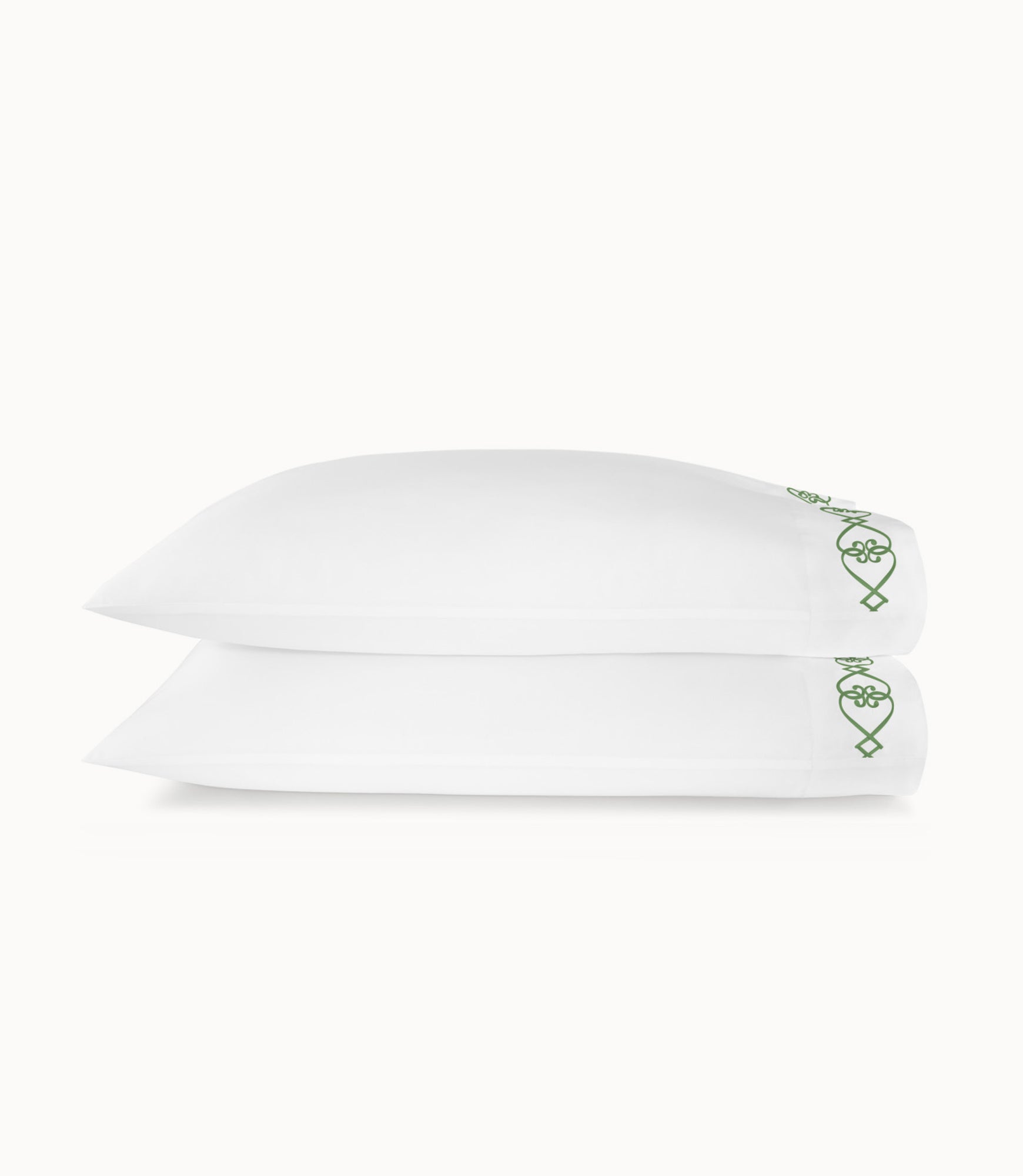 Concerto Sateen Pillowcases Green