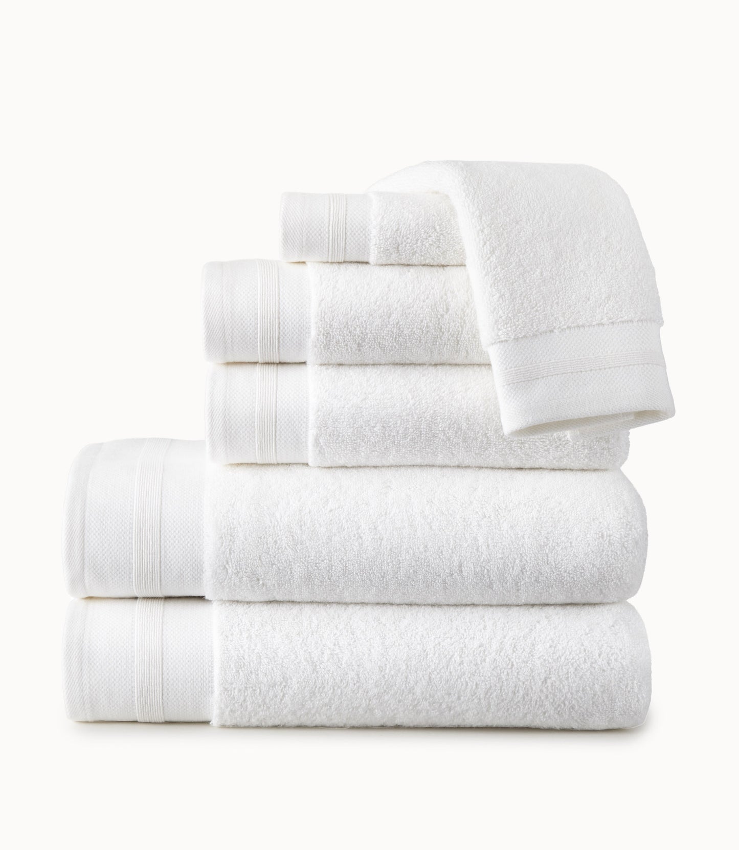 Coronado Luxe Bath Towel Set  White