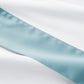 Modern Cuff Sateen Sheet Set Lagoon Detail