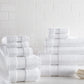 Diamond Towel 12 Piece Bundle White