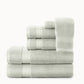 Diamond Towel Set Stacked Sage