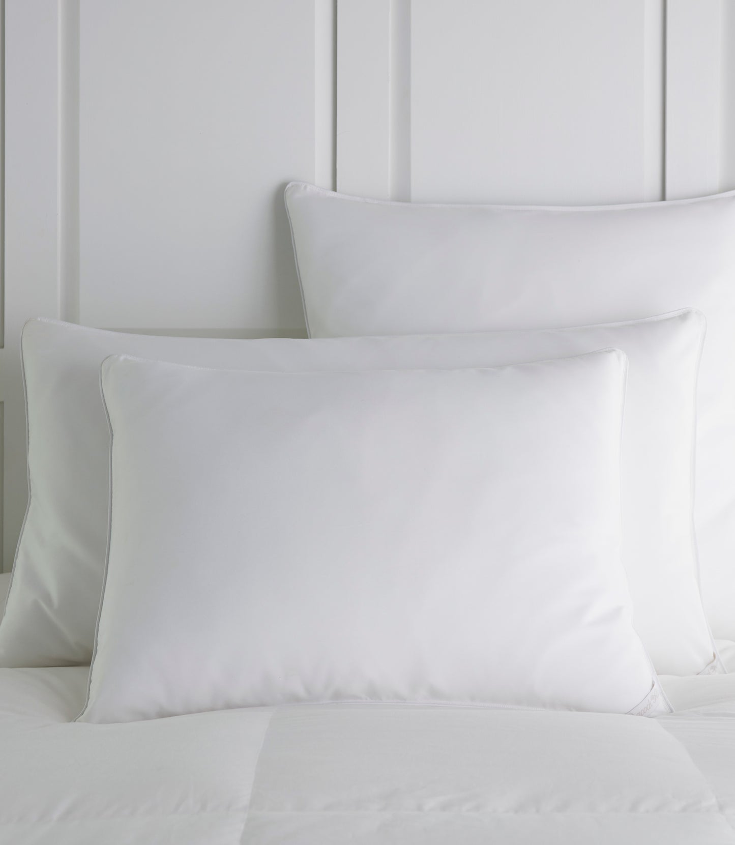 white goose down pillows