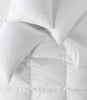 Down Alternative Duvet on bed, White