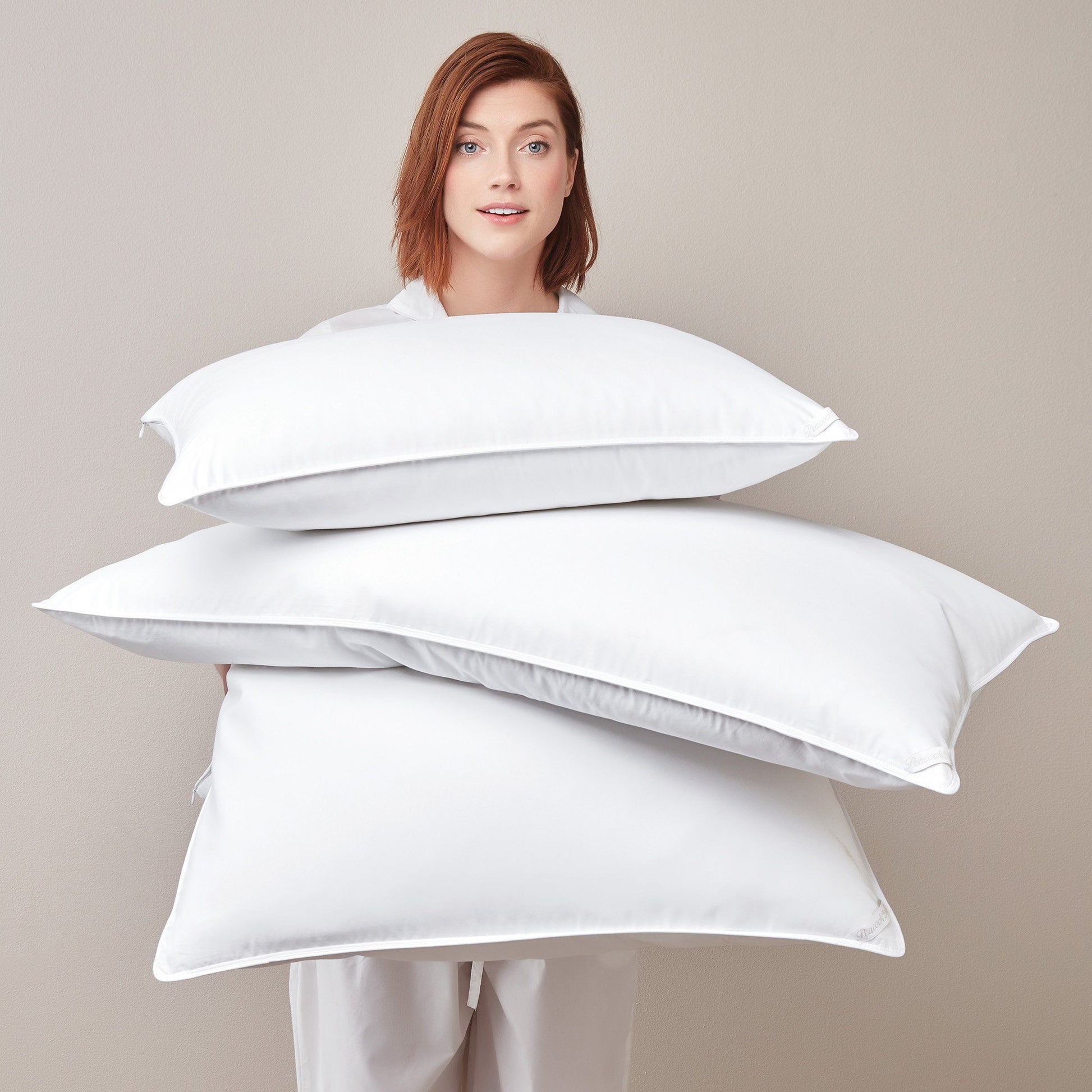 Down Alternative Hypoallergenic Pillow Insert Cotton Cover | 10x10 | 12x12 | 14x14 | 16x16 | 18x18 | 20x20 | 22X22 | 24x24 | Throw Pillow, Size: 20 x