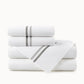 Duo Striped Sateen Sheet Set Pewter