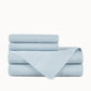 Emily Egyptian Cotton Sheet Set Aqua Marine