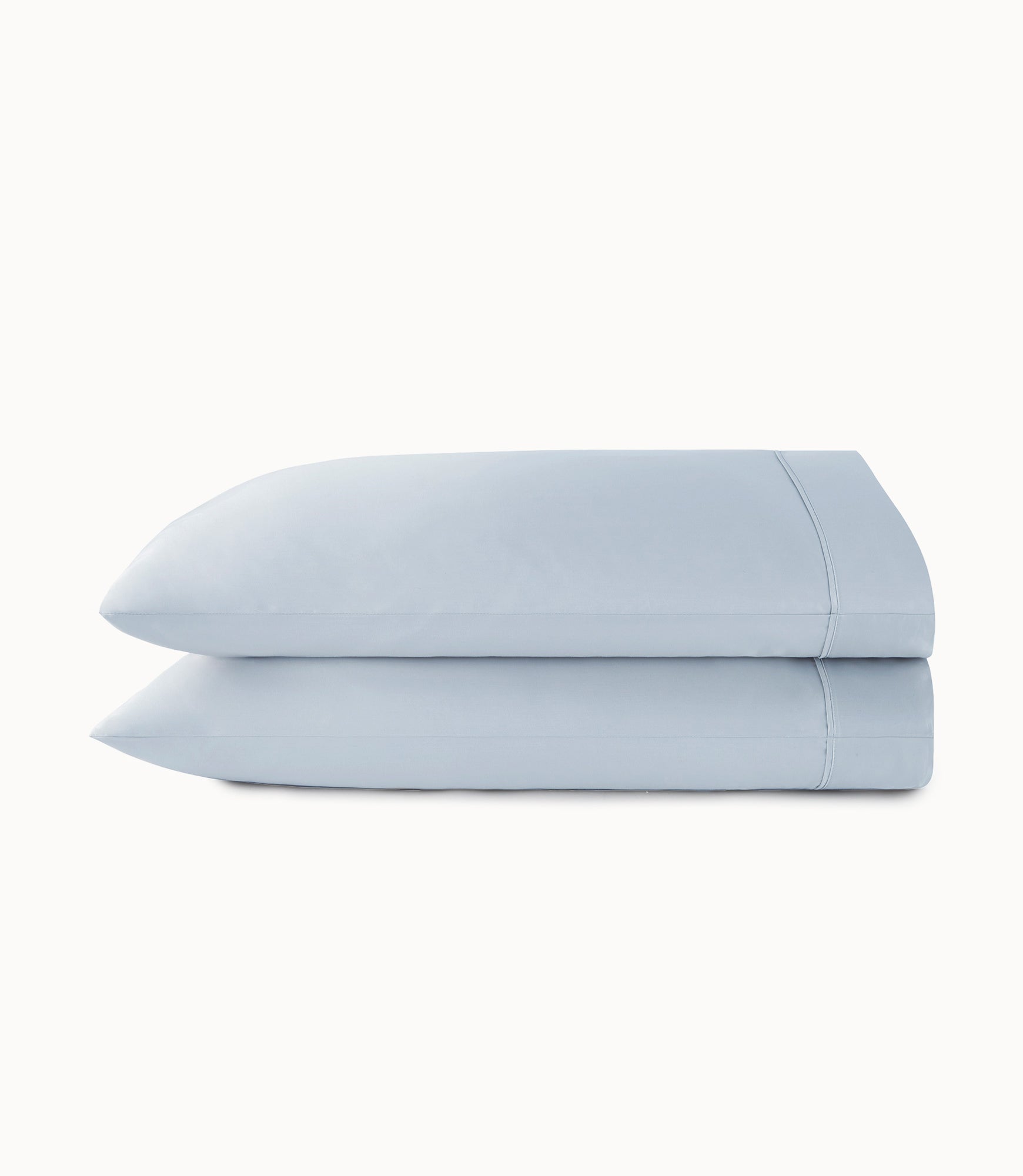 Emily Egyptian Cotton Pintuck Pillowcases Aqua Marine