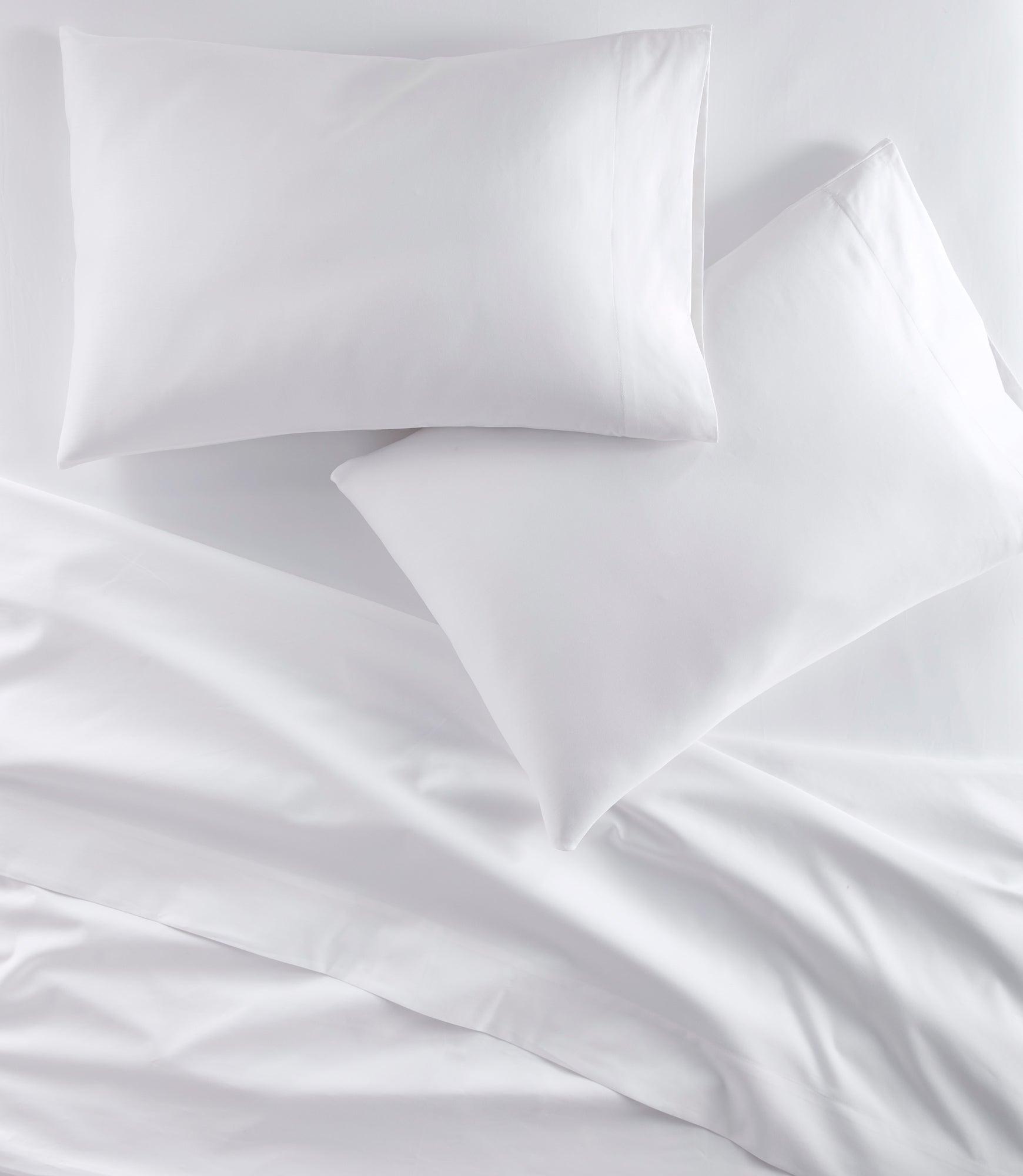 Emily Egyptian Cotton Sheet Set, White