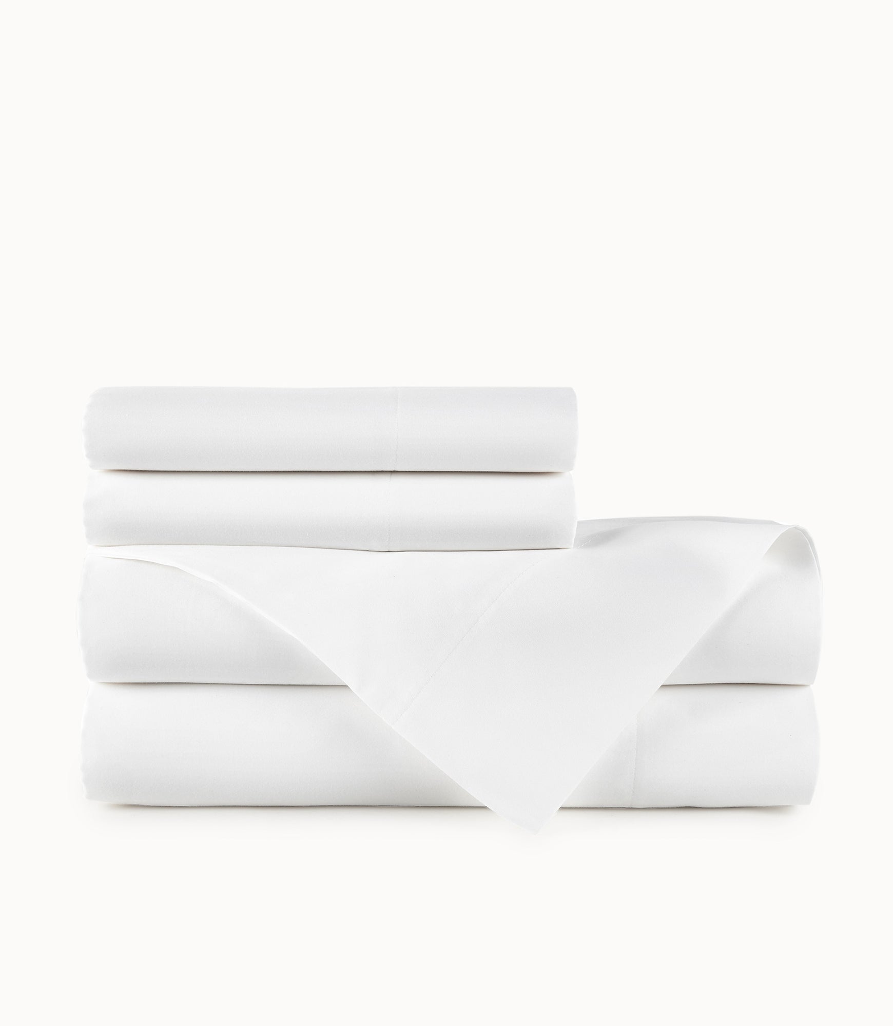 Emily Egyptian Cotton Sheet Set, White