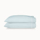 Emma Printed Sateen Pillowcases Aqua