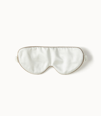 front of Silk sleeping mask Bone