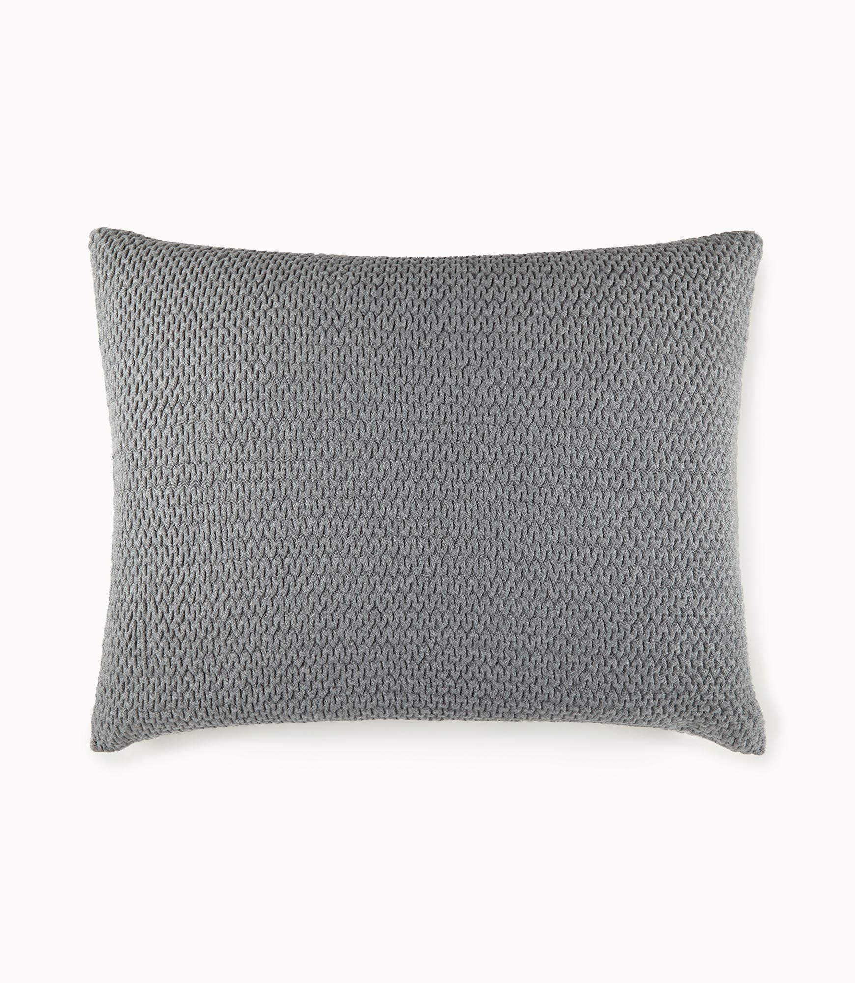 Faro Throw Pillow Gray