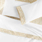 Fern Cuff Percale Sheet Set Honey