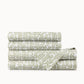 Fern Percale Sheet Set Olive