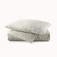 Fern Percale Duvet Cover Olive