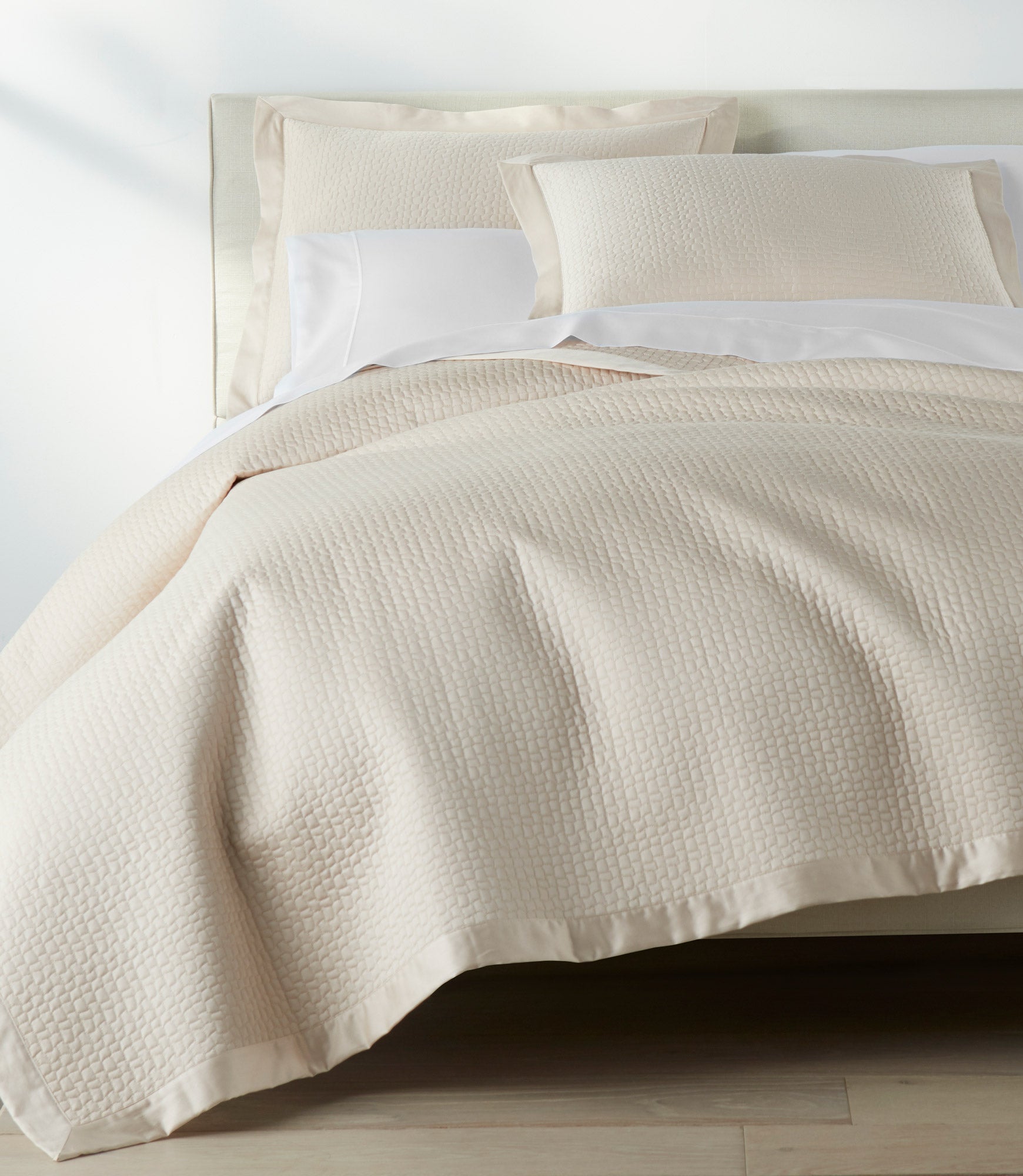 Hamilton Quilted Coverlet Linen