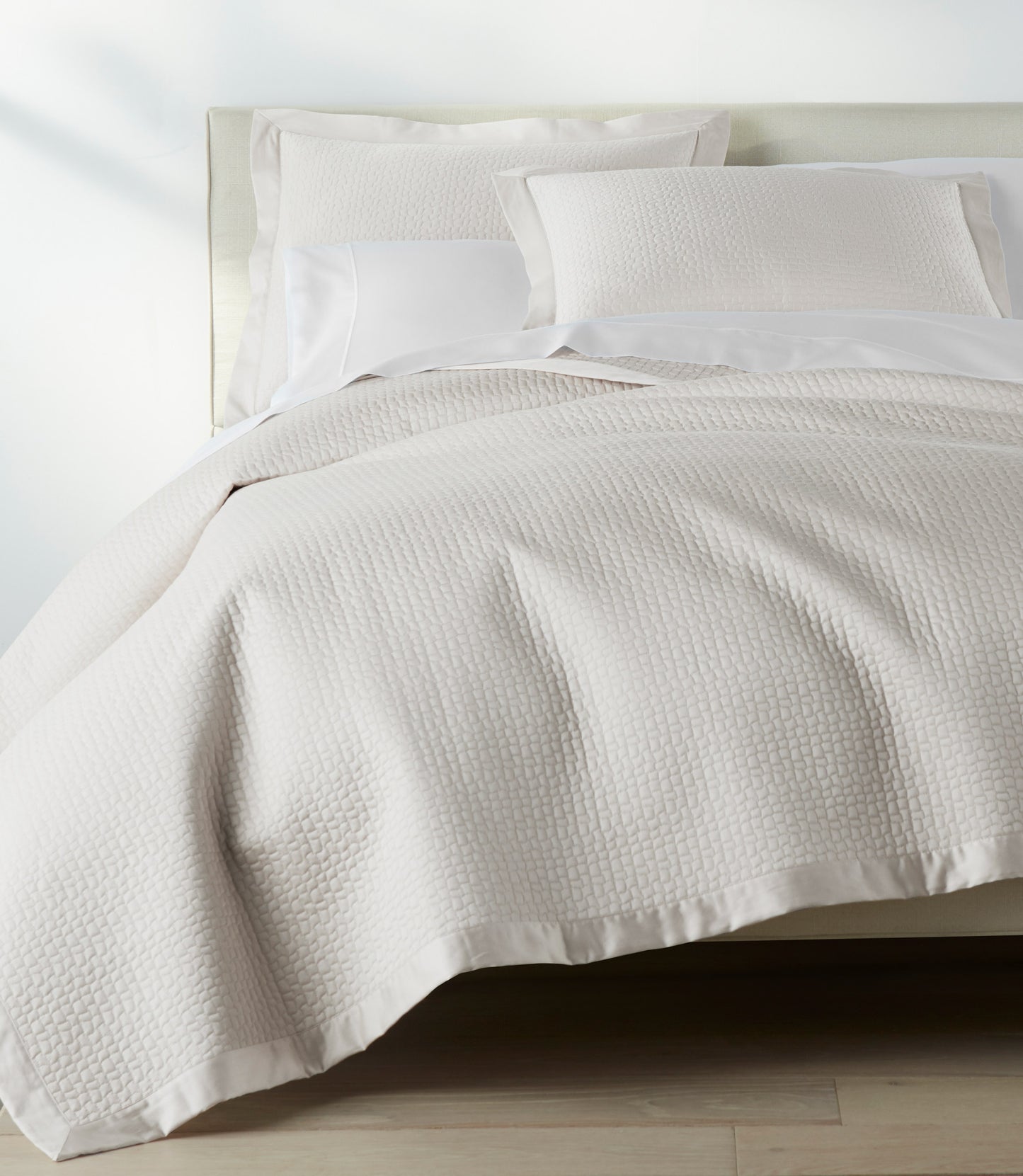 Hamilton Quilted Coverlet Pearl