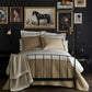 Hamilton Quilted Coverlet and Shams Camel in a Eclectic Bedroom