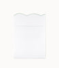 Harmony Scallop Sateen Flat Sheet Lagoon
